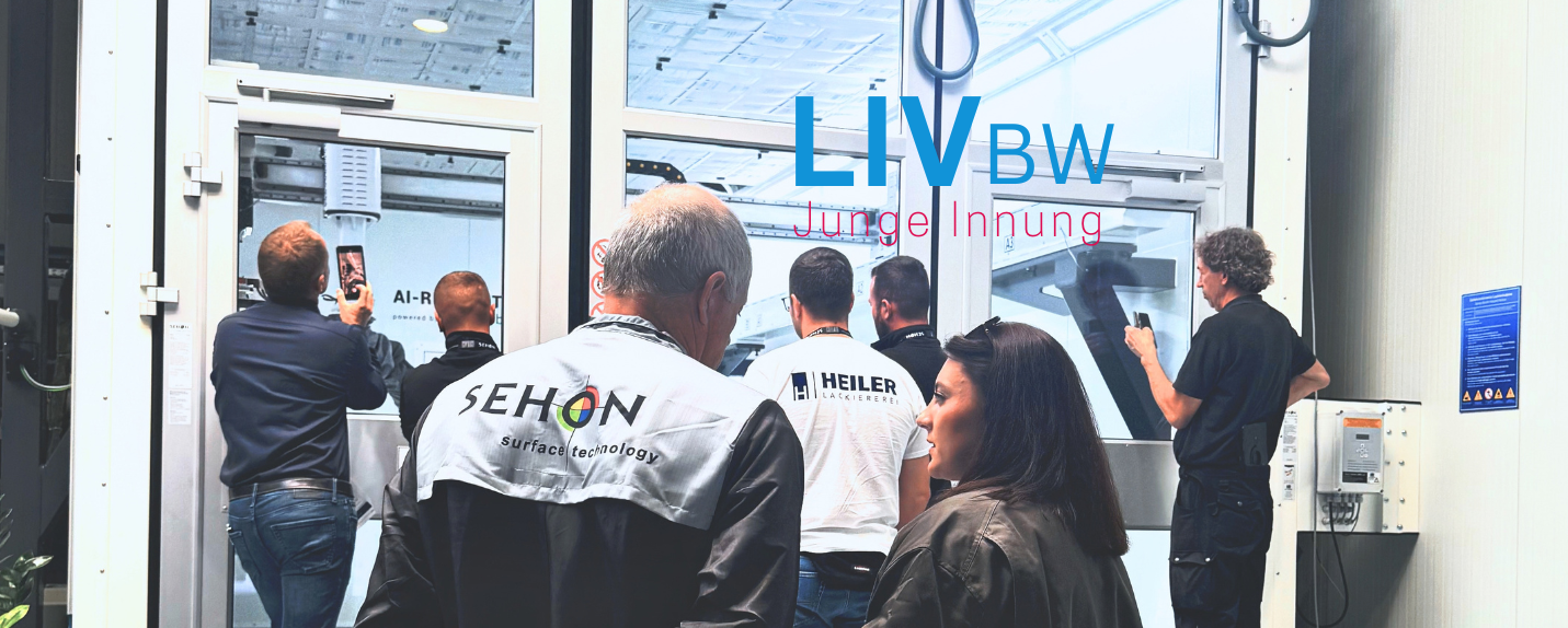 Junge Innung BW bei SEHON: Roboterlackierung live erleben